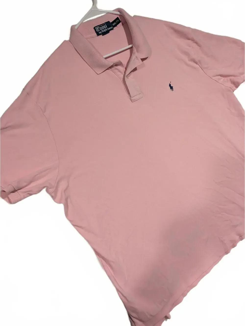 Polo Ralph Lauren Classic Fit Pink Short Sleeve Polo Shirt Mens XXL